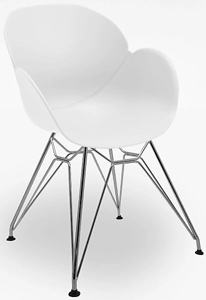 NIEHOFF SITZMÖBEL Schalenstuhl "SUSHI" (Set) 4 Stk.4er set mit Trapezgestel günstig online kaufen