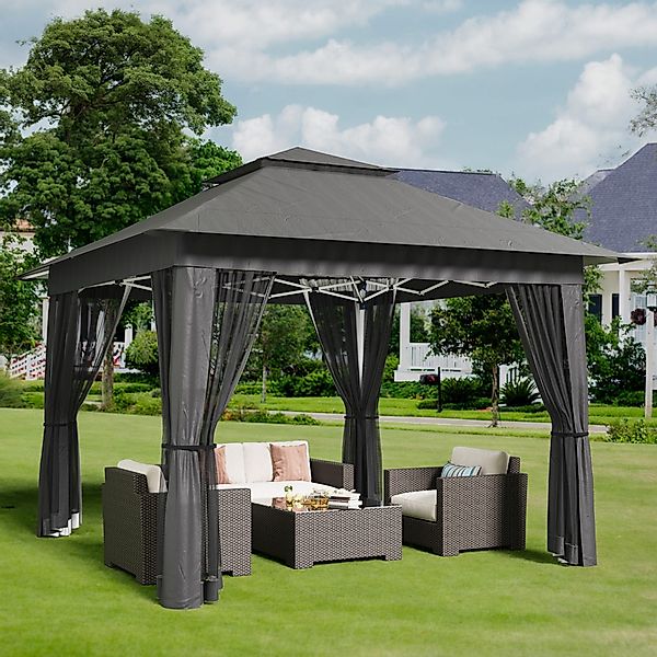 Bealife Pavillon 3.3x3.3m Pop-Up Pavillon mit günstig online kaufen