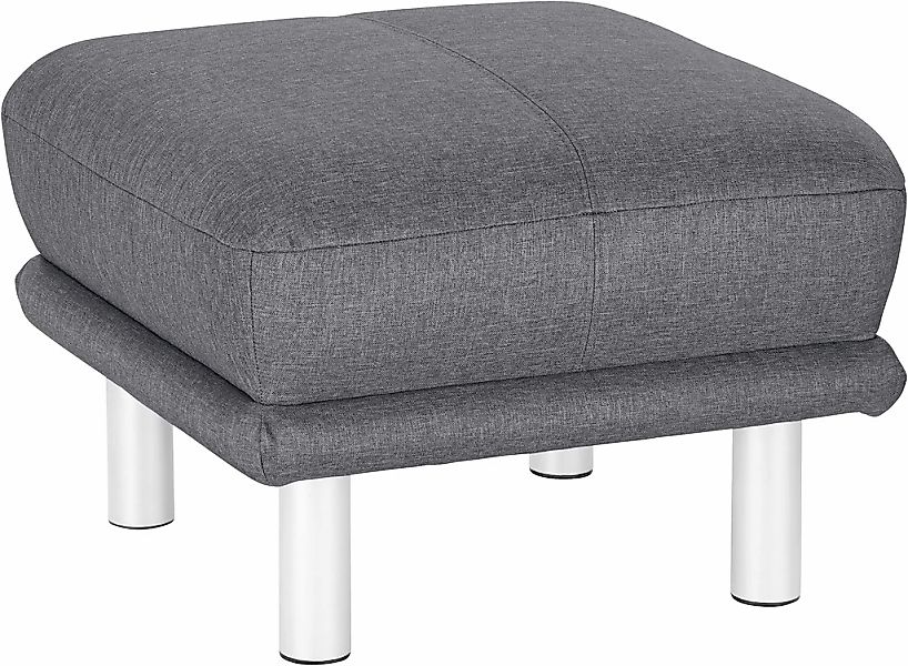 TRENDMANUFAKTUR Hocker "Cecilia II, modern und elegant, B/T 66/66cm" günstig online kaufen