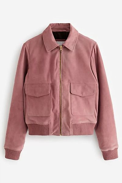 Next Lederjacke Blouson aus echtem Veloursleder (1-St) günstig online kaufen