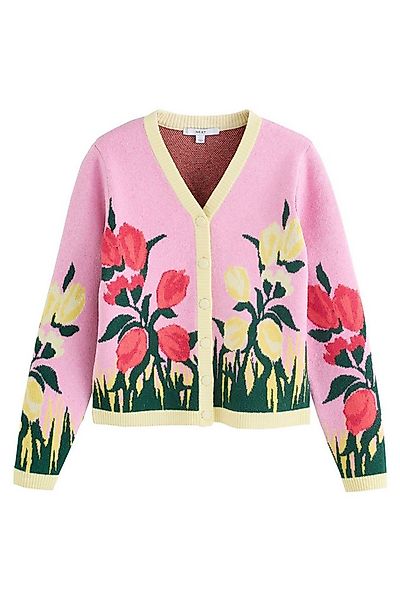 Next Cardigan Superweiche Strickjacke mit V-Ausschnitt (1-tlg) günstig online kaufen