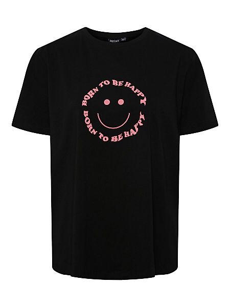 PIECES Pcfibbi  Qx T-shirt Damen Schwarz günstig online kaufen