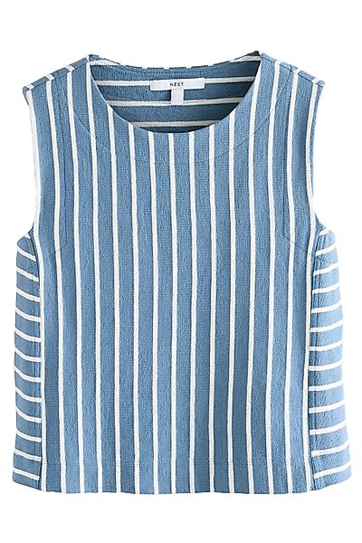 Next Tanktop Gestreiftes Frottee-Tanktop aus 100 % günstig online kaufen
