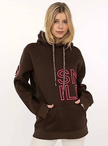 Zwillingsherz Hoodie ""Alissa 2.0"", mit SMILE Stickerei vorne und hinten günstig online kaufen