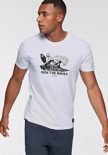 Ocean Sportswear T-Shirt kurzärmelig, schmal geschnitten, mit Logodruck, au günstig online kaufen