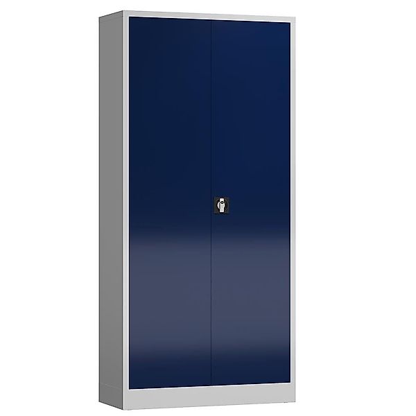 Steelboxx Mehrzweckschrank Aktenschrank 195x92x50cm Büro Metallschrank günstig online kaufen