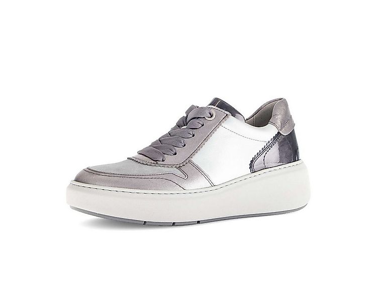 Gabor Sneaker low Materialmix Leder Sneaker günstig online kaufen