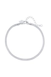 Hey Happiness Fußkette Schlange flach, Fußkettchen günstig online kaufen