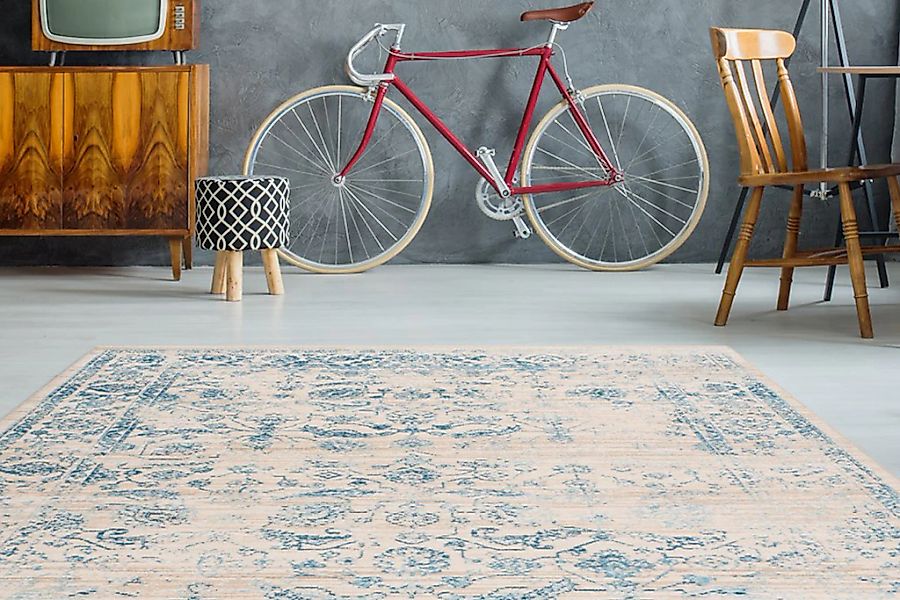 Arte Espina Teppich "Baroque 600" rechteckig 5 mm Höhe Vintage Optik, mit F günstig online kaufen