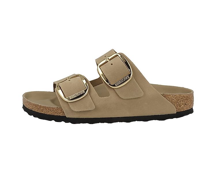 Birkenstock Arizona Big Buckle geöltes Naturleder schmal Damen Sandale Sand günstig online kaufen