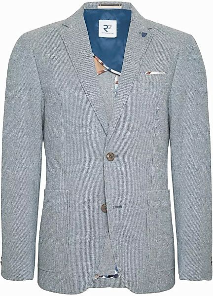 R2 Halflined Blazer Blau - Größe 48 günstig online kaufen