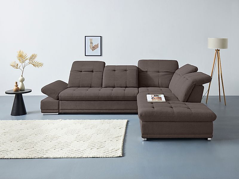 COTTA Ecksofa Holiday L-Form mit Sitztiefen-, günstig online kaufen