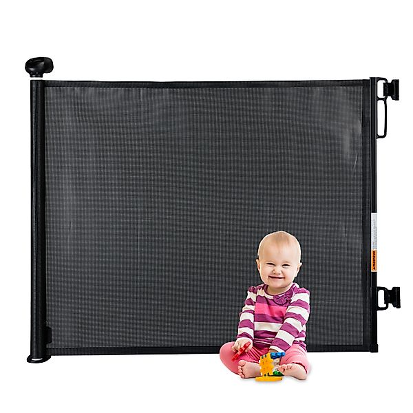 relaxdays Universalschutzgitter Treppenschutzgitter Design C 70-140 günstig online kaufen