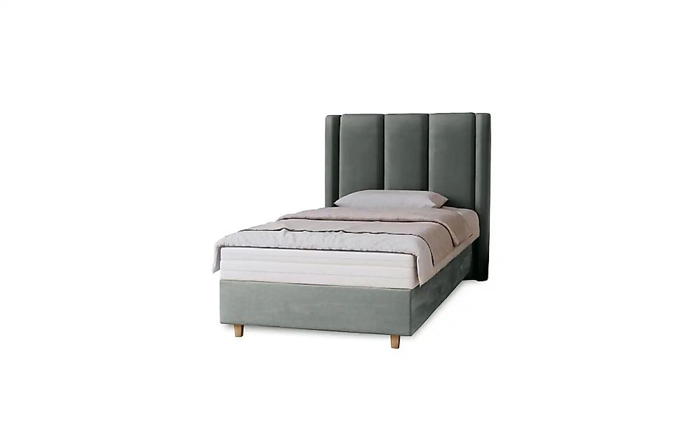 Boxbett mit Matratze Madeley ¦ grau ¦ Maße (cm): B: 120 H: 110 Betten > Pol günstig online kaufen
