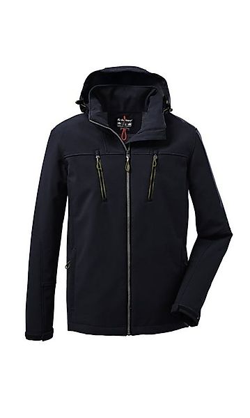 Killtec Softshelljacke mit abzippbarer Kapuze (Fleecefutter, wasserabweisen günstig online kaufen