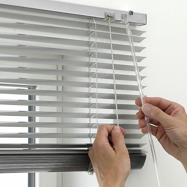 Gardinia Aluminium Jalousie 60 cm x 130 cm Silber günstig online kaufen