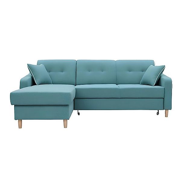 Xlmoebel Bett Ecksofa mit modernem Design, Schlafsofa-Funktion und bequemer günstig online kaufen