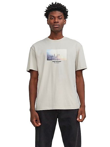 Jack & Jones Herren Rundhals T-Shirt JORVESTERBRO PICTURE - Relaxed Fit günstig online kaufen