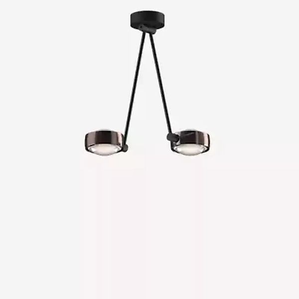 Occhio Sento Soffitto Due 40 Up D Deckenleuchte LED 2-flammig, Kopf phantom günstig online kaufen