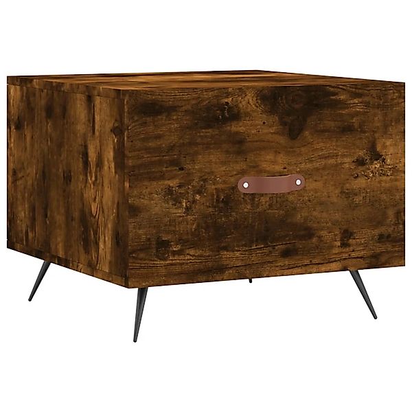 vidaXL Couchtisch Räuchereiche 50x50x40 cm Holzwerkstoff 829342 günstig online kaufen