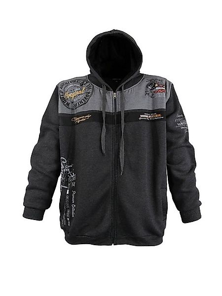 Lavecchia Sweatjacke Lavecchia Herren Sweatshirtjacke LV-2022 (Anthrazit, 3 günstig online kaufen