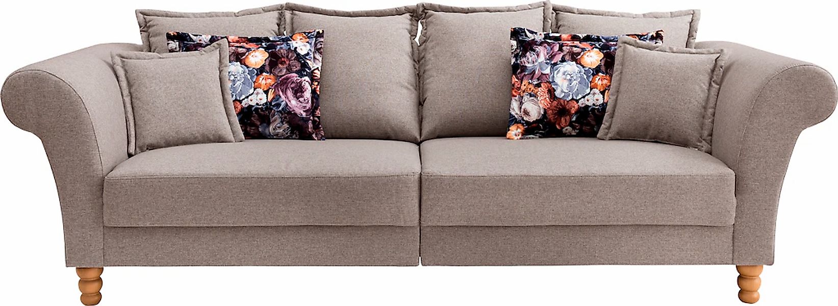 Home affaire Big-Sofa "Tassilo Mega Sofa mit viel Platz, bequem durch Kalts günstig online kaufen