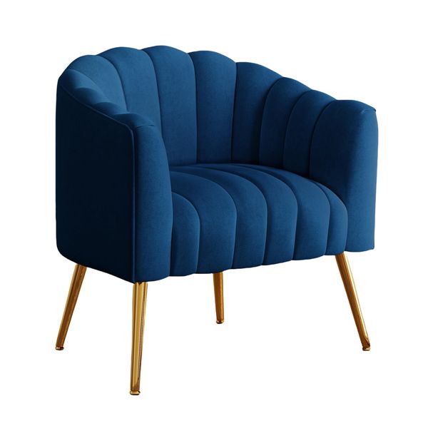 SEYNAR Stuhl Übergroßer Kürbis Akzentstuhl,Polsterstuhl,Samtstuhl,bequemer günstig online kaufen