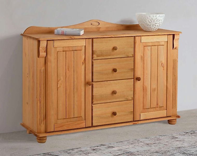 Home affaire Kommode "Sideboard, Anrichte, mit 3 Schubladen, 2 Türen", aus günstig online kaufen