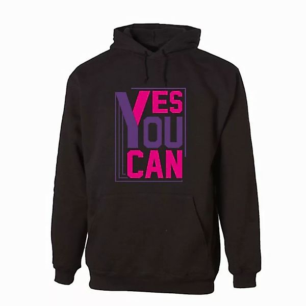 G-graphics Hoodie Yes you can Unisex mit trendigem Frontprint mit Spruch günstig online kaufen