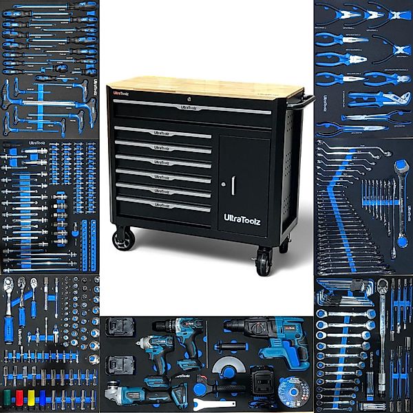 UltraToolz Werkstattwagen UltraToolz Jumbo Werkstattwagen + günstig online kaufen