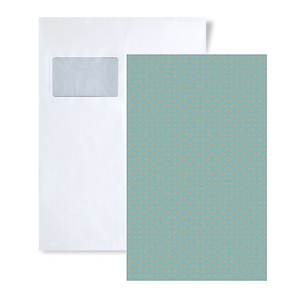 PROFHOME 1 MUSTERSTÜCK S-379584-GU DIN A4 MUSTER der Ornament Tapete günstig online kaufen