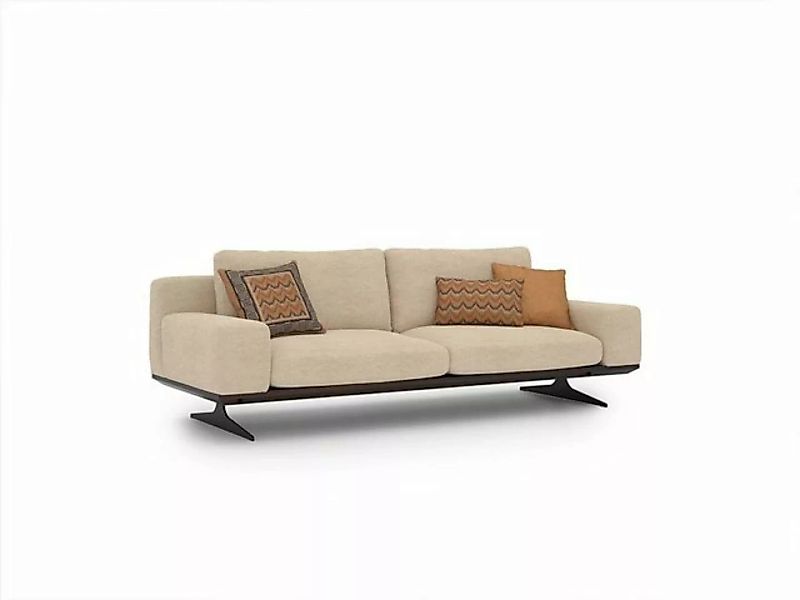 JVmoebel 3-Sitzer Wohnzimmer Sofa Dreisitzer Couch Textil Möbel Polstersofa günstig online kaufen