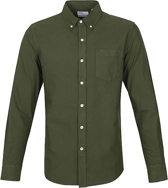 Colorful Standard Hemd Seaweed Green - Größe S günstig online kaufen