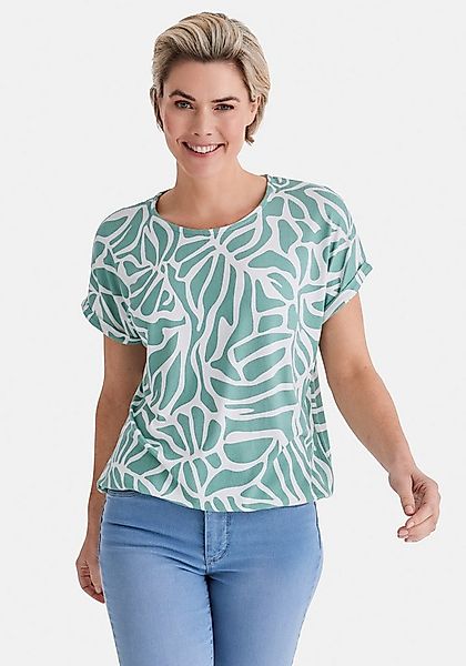 STOOKER WOMEN Kurzarmshirt STCLEA Print T-Shirt Regular Fit T-Shirt Spitzen günstig online kaufen