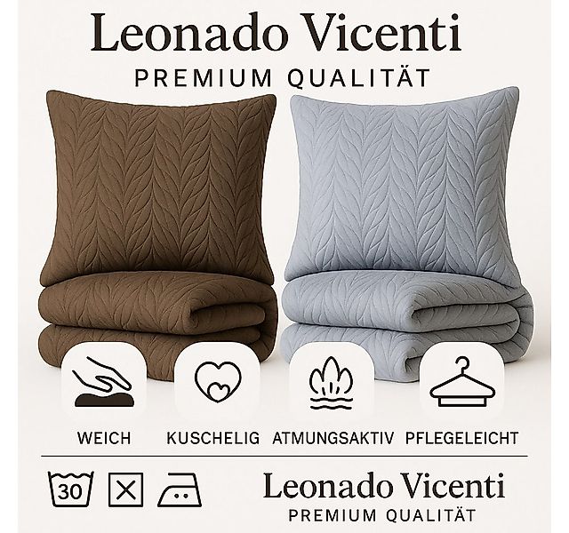 Leonado Vicenti Bettwäsche Winter Plüsche Cashmere Touch Geblümt, 1 teilig, günstig online kaufen