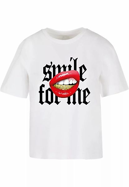 Miss Tee T-Shirt "Miss Tee Damen Smile For Me Tee", (1 tlg.) günstig online kaufen