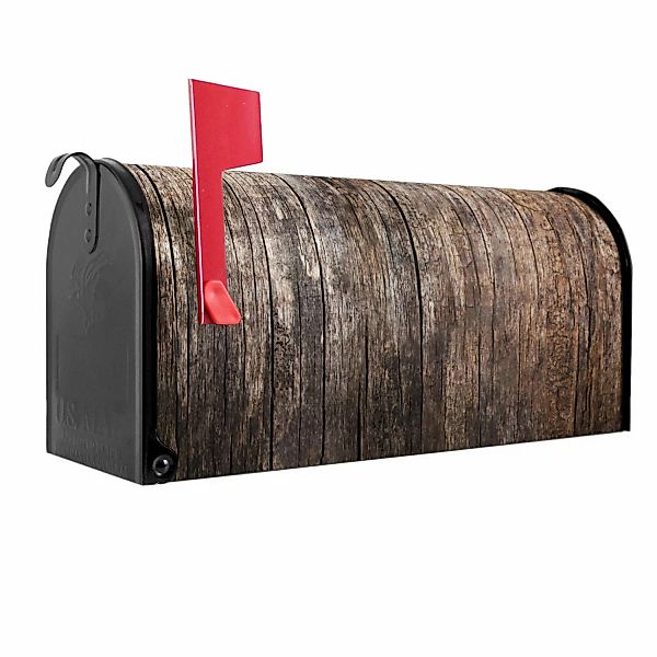 Banjado Amerikanischer Briefkasten Schwarz 48x22x16cm US Mailbox Letterbox günstig online kaufen