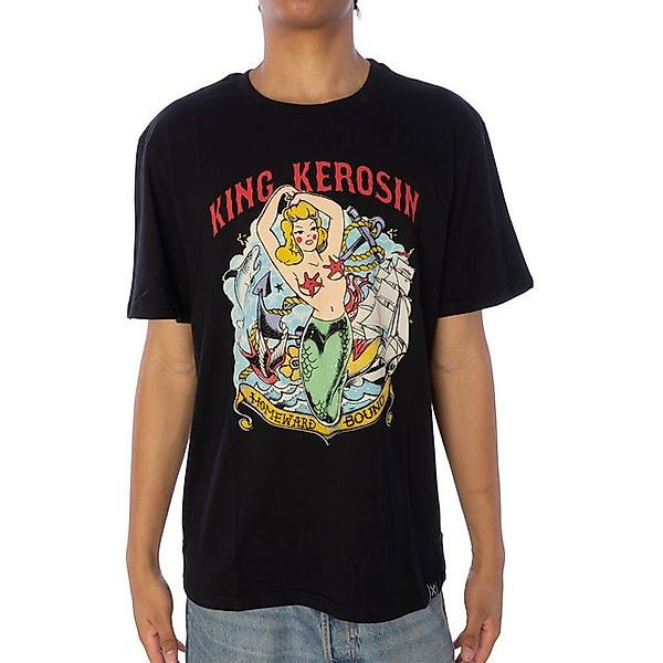 King Kerosin T-Shirt T-Shirt King Kerosin Homeward, G XXL, F black günstig online kaufen