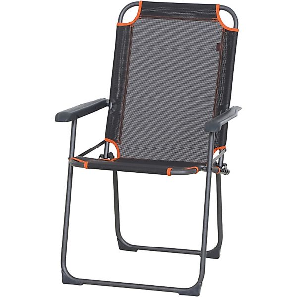 Siena Garden Campingstuhl Comfort Anthrazit 69,5 cm x 57,5 cm x 95 cm günstig online kaufen