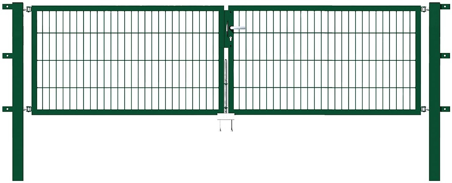Alberts Zaundoppeltür "Flexo" 300 cm Breite (150cm + 150cm), in versch. Höh günstig online kaufen