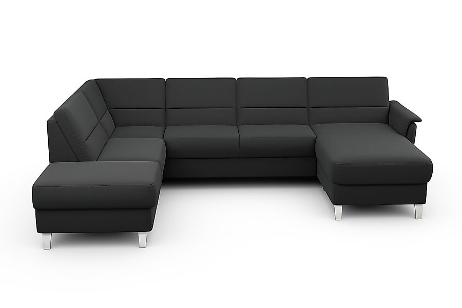 sit&more Wohnlandschaft "Palmera U-Form, B: 308 cm" optional Bettfunktion & günstig online kaufen