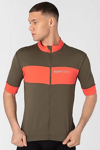 SUPER.NATURAL Radtrikot Merino Fahrradtrikot M GRAVIER CAMISA Merino-Materi günstig online kaufen