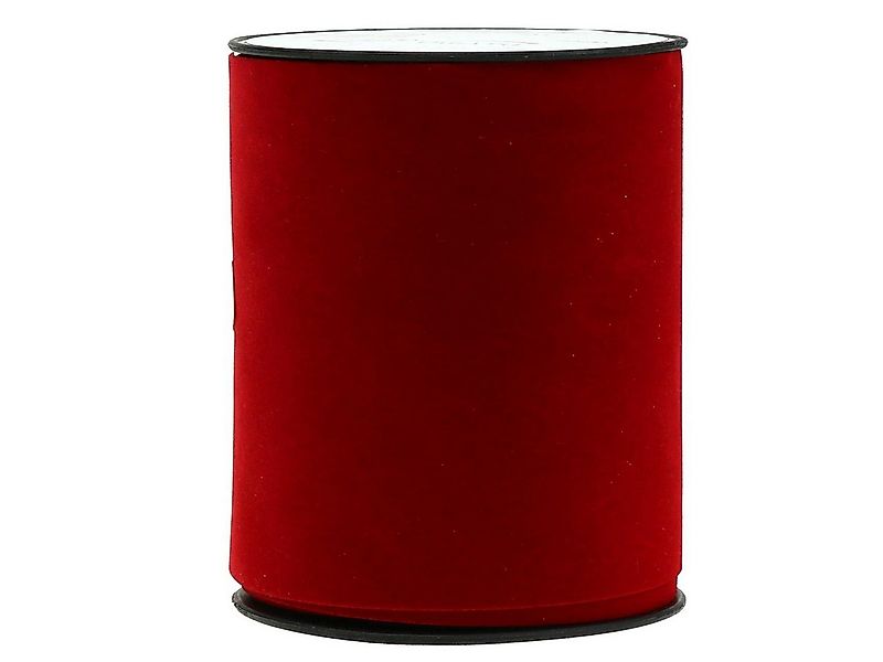 Viana Tischläufer Tischband Samtband Rot 100mm 8m Weihnachtsdekoration Hoch günstig online kaufen