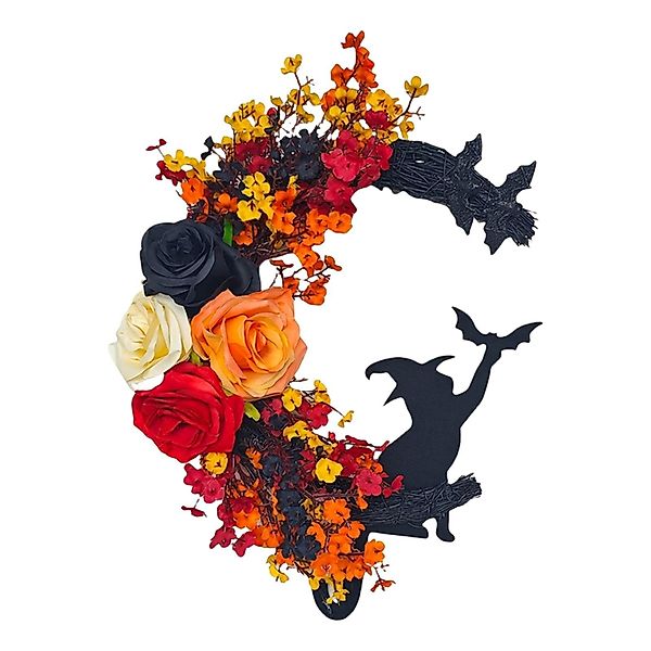 Kunstkranz Türkranz Halloween Deko Herbstdeko Herbstkranz günstig online kaufen