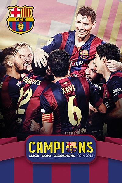 Poster Fußball - Poster - Barcelona günstig online kaufen