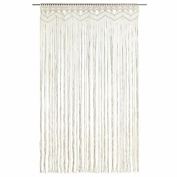vidaXL Makramee Vorhang 140x240 cm Baumwolle Modell 4 günstig online kaufen