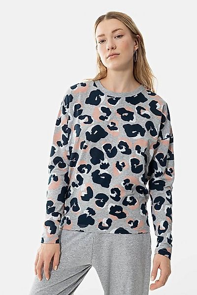 Mey Langarmshirt Damen Serie Vica Ausgefallener Print (1-tlg) günstig online kaufen
