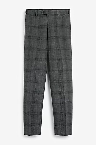 Next Anzughose Slim Fit Anzug mit Karomuster: Hose (1-tlg) günstig online kaufen