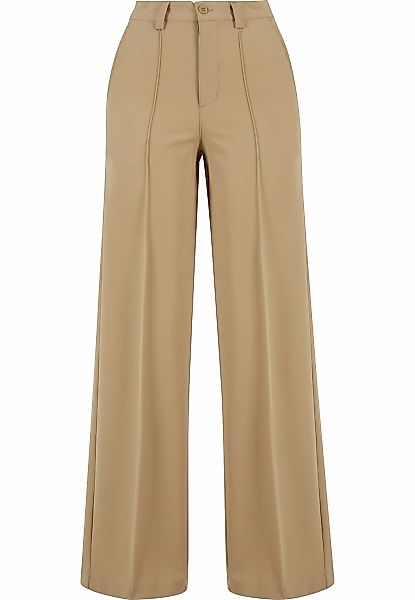 URBAN CLASSICS Stoffhose "Urban Classics Damen Ladies Wide Pleated Pants" günstig online kaufen
