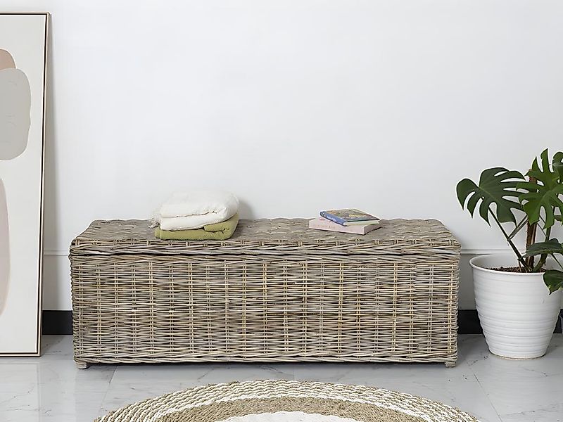 Koffer zur Aufbewahrung GAO - Kabu - L130 x T45 x H44 cm - Grau günstig online kaufen